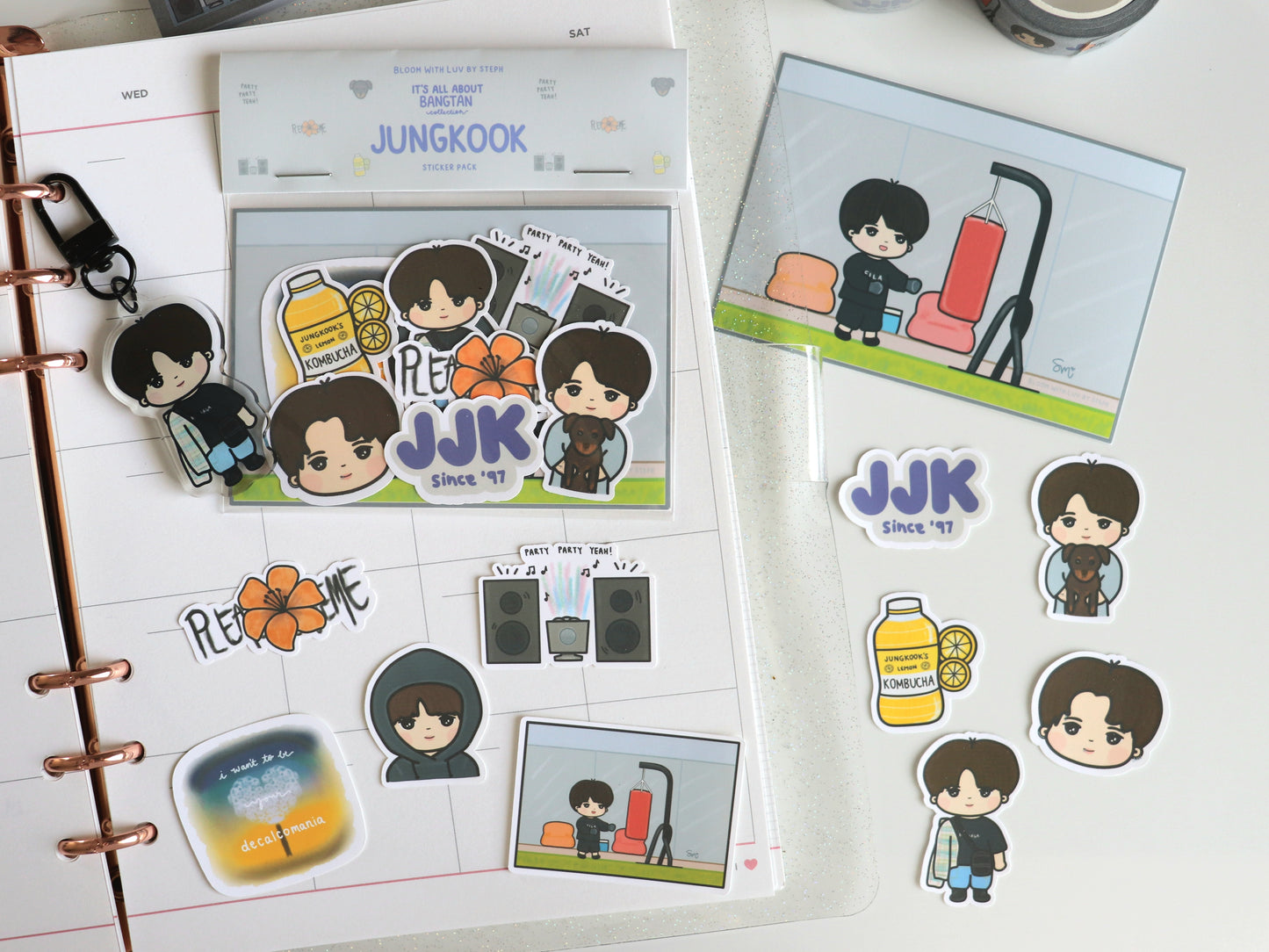 It's All About Jungkook - Sticker Pack - [It's All About Bangtan Collection]