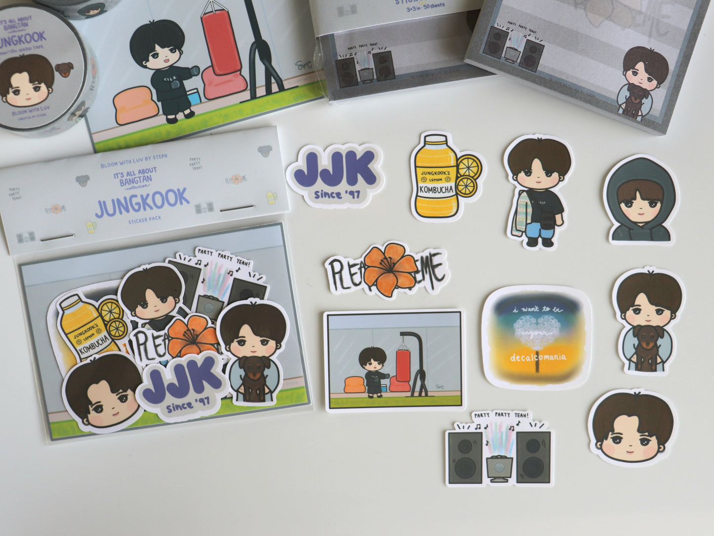 It's All About Jungkook - Sticker Pack - [It's All About Bangtan Collection]