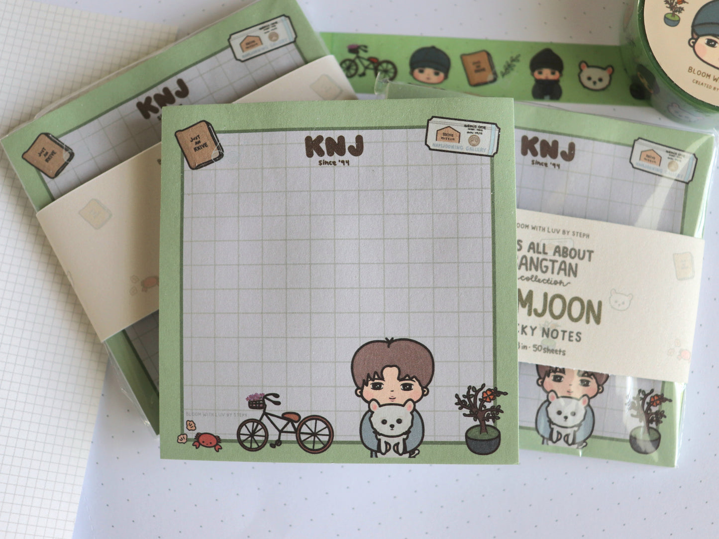 It's All About Namjoon - Sticky Notes Pad - [It's All About Bangtan Collection]