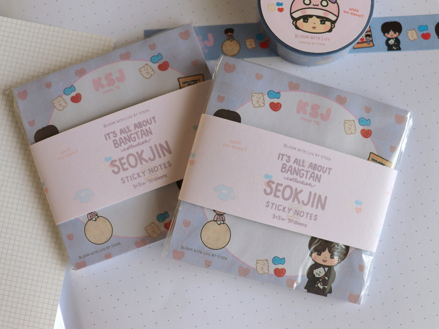 It's All About Seokjin - Sticky Notes Pad - [It's All About Bangtan Collection]