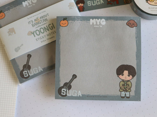 It's All About Yoongi - Sticky Notes Pad - [It's All About Bangtan Collection]