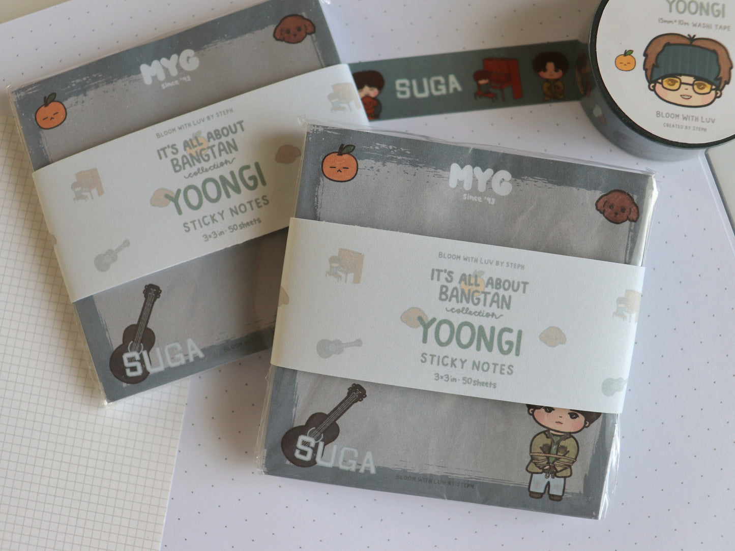 It's All About Yoongi - Sticky Notes Pad - [It's All About Bangtan Collection]