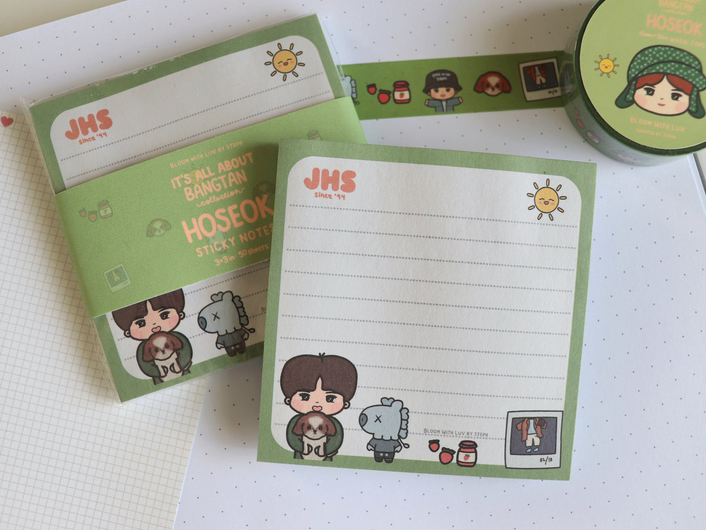 It's All About Hoseok - Sticky Notes Pad - [It's All About Bangtan Collection]