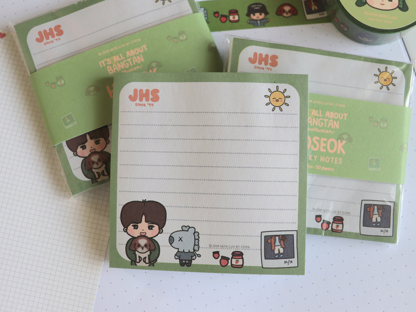 It's All About Hoseok - Sticky Notes Pad - [It's All About Bangtan Collection]