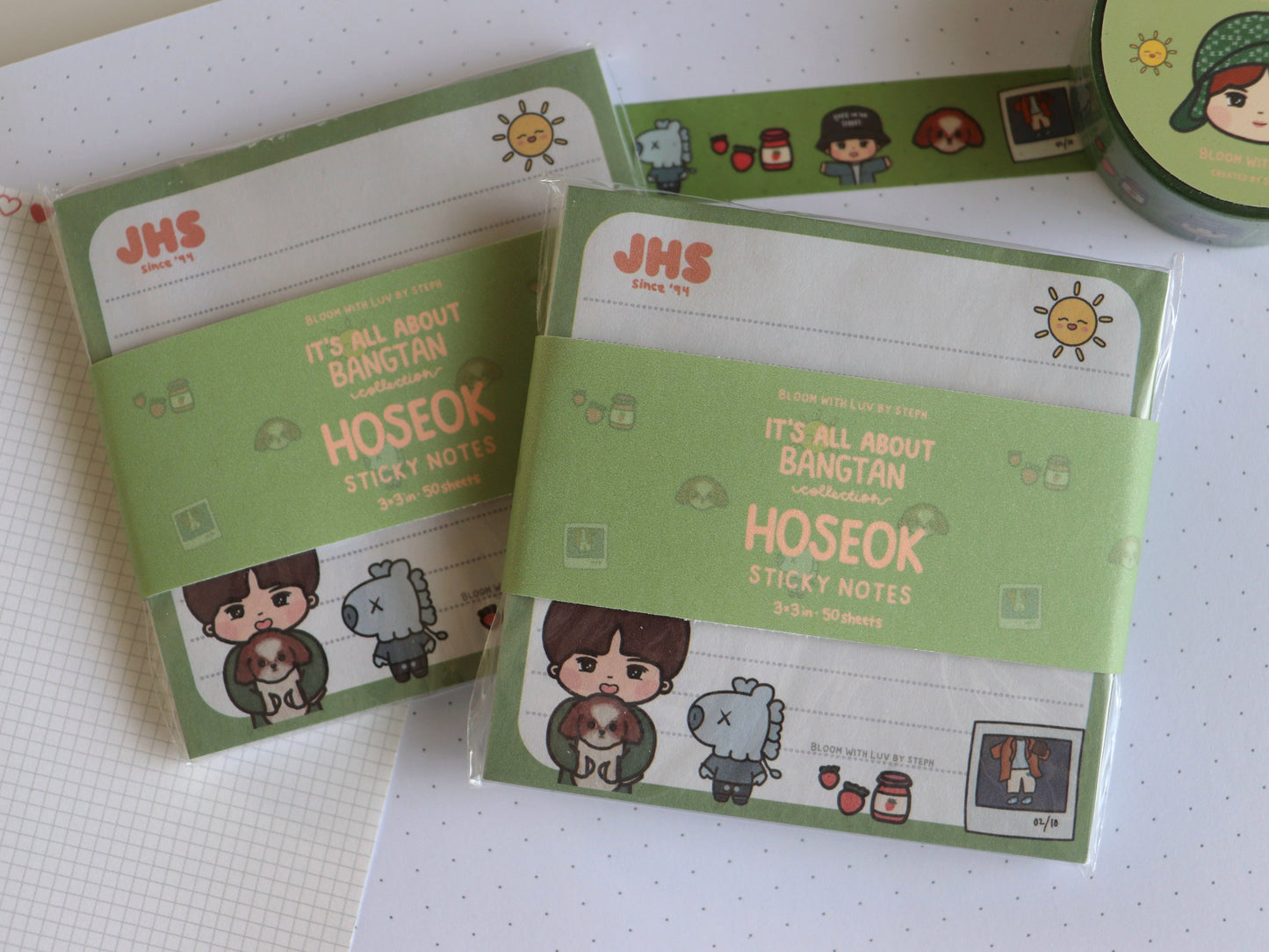 It's All About Hoseok - Sticky Notes Pad - [It's All About Bangtan Collection]