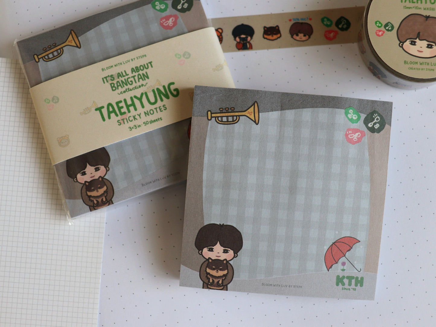 It's All About Taehyung - Sticky Notes Pad - [It's All About Bangtan Collection]