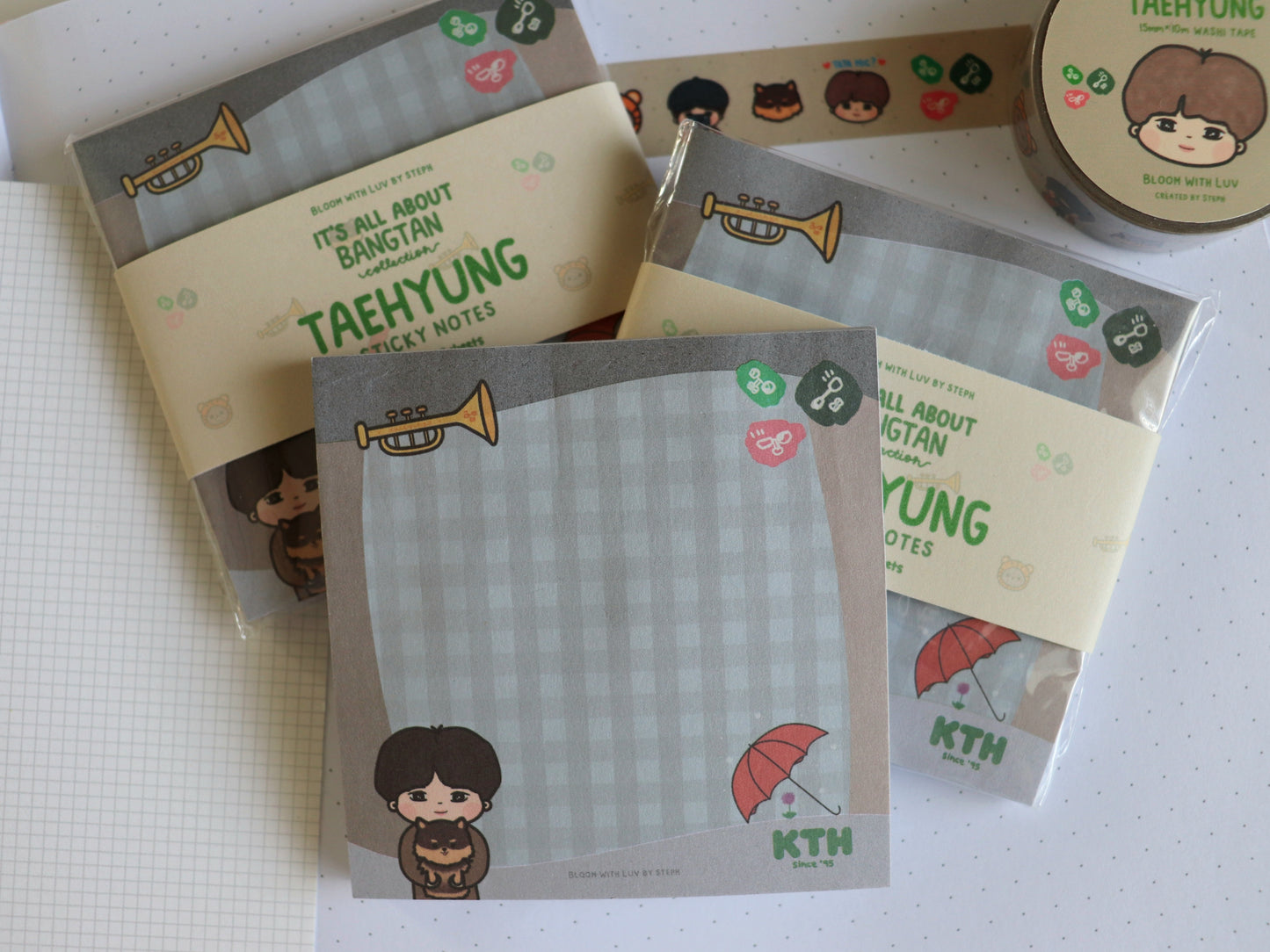 It's All About Taehyung - Sticky Notes Pad - [It's All About Bangtan Collection]