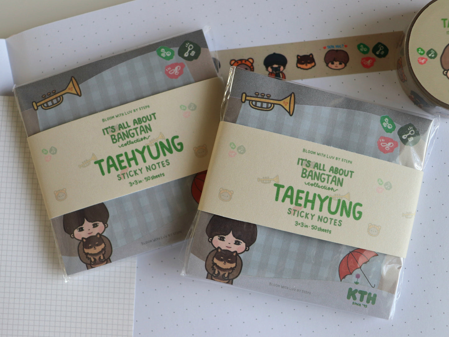 It's All About Taehyung - Sticky Notes Pad - [It's All About Bangtan Collection]