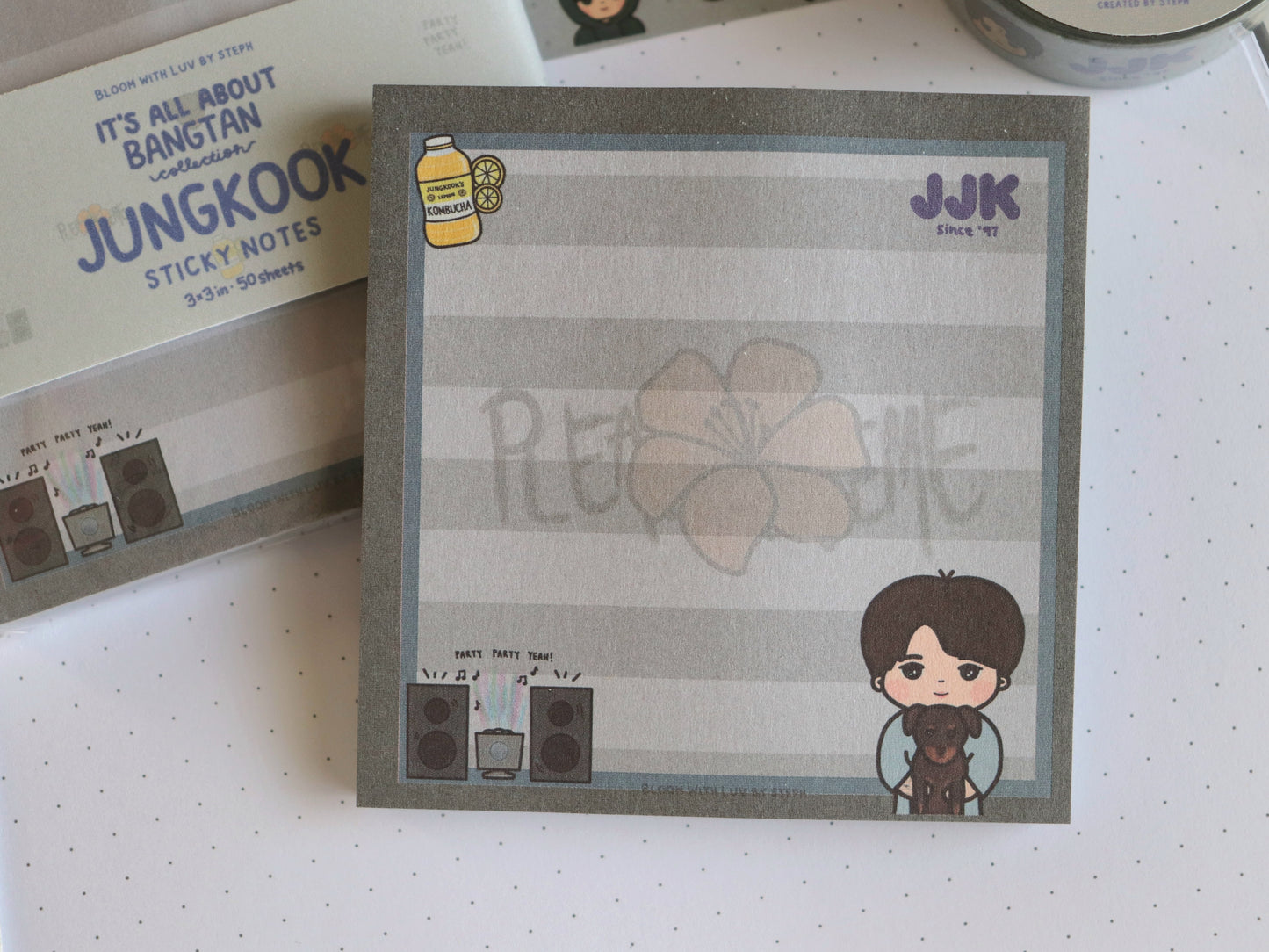 It's All About Jungkook - Sticky Notes Pad - [It's All About Bangtan Collection]