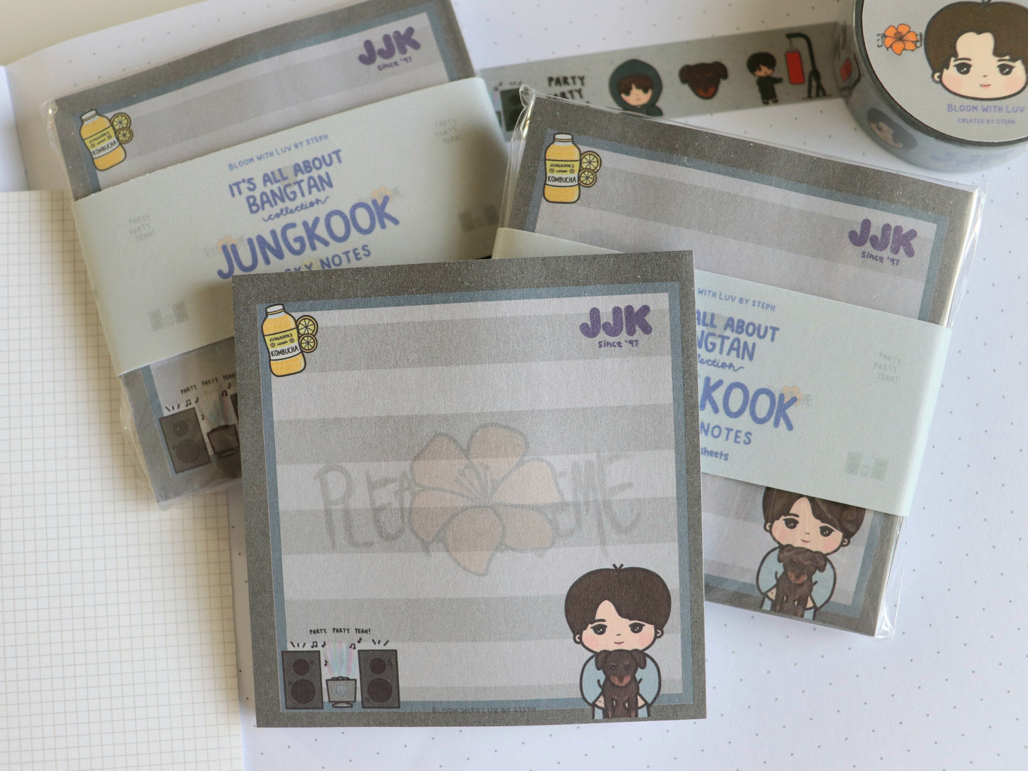 It's All About Jungkook - Sticky Notes Pad - [It's All About Bangtan Collection]