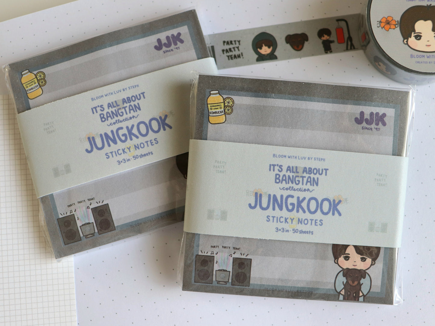 It's All About Jungkook - Sticky Notes Pad - [It's All About Bangtan Collection]