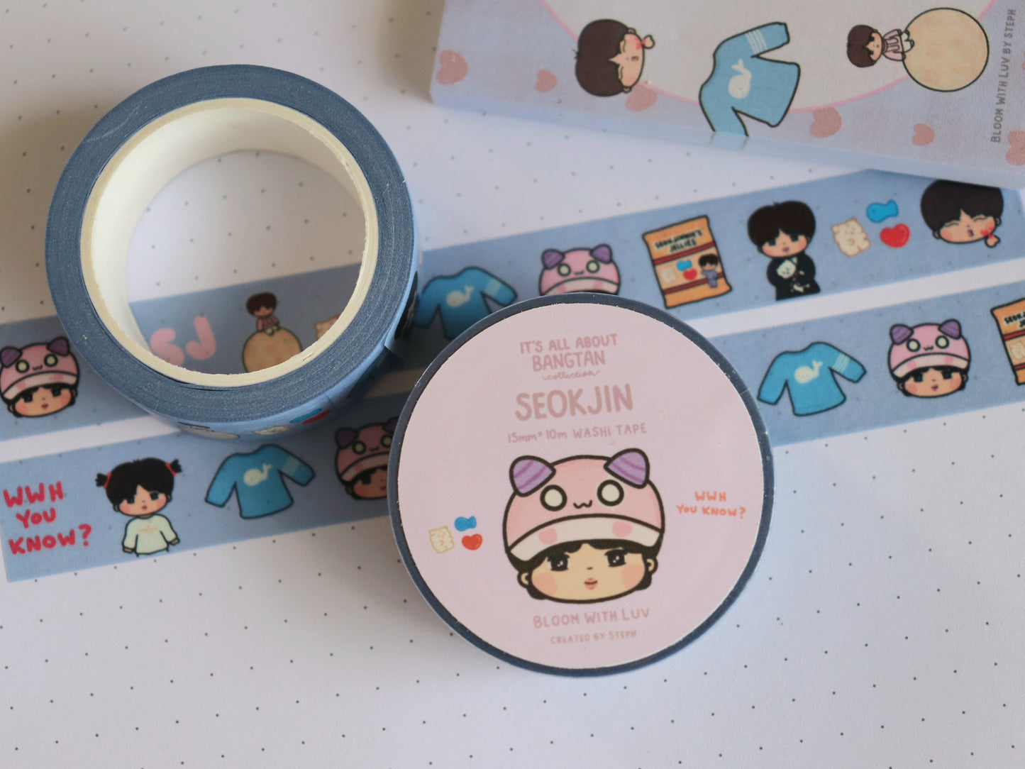 It's All About Seokjin - Washi Tape - [It's All About Bangtan Collection]