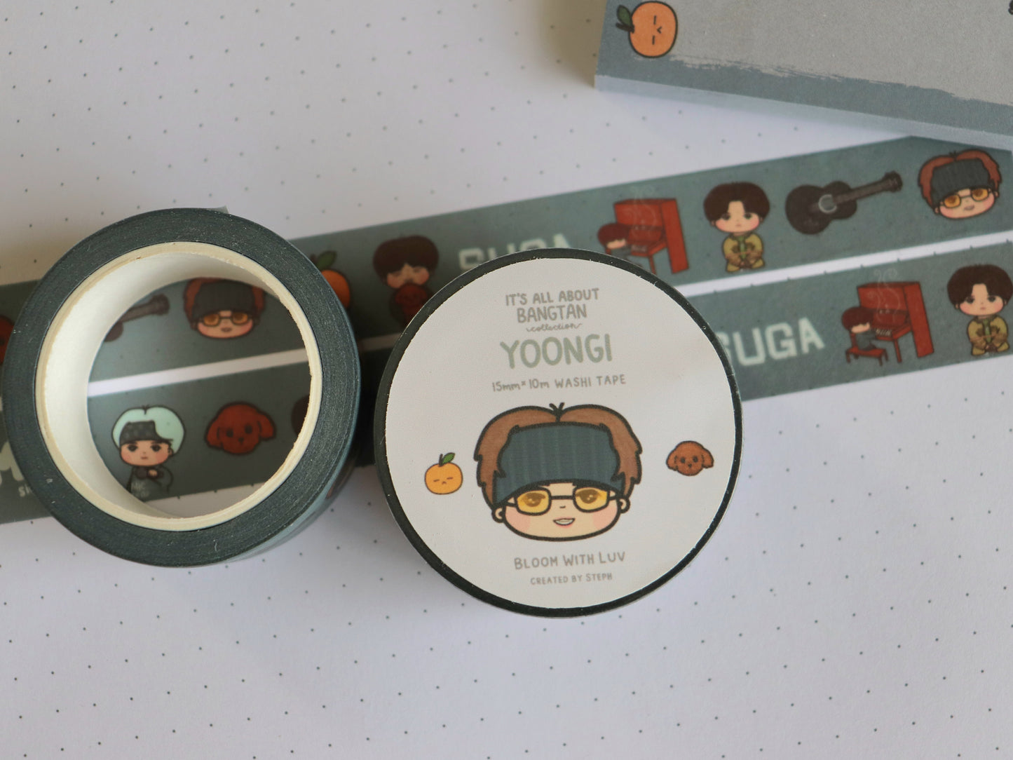 It's All About Yoongi - Washi Tape - [It's All About Bangtan Collection]