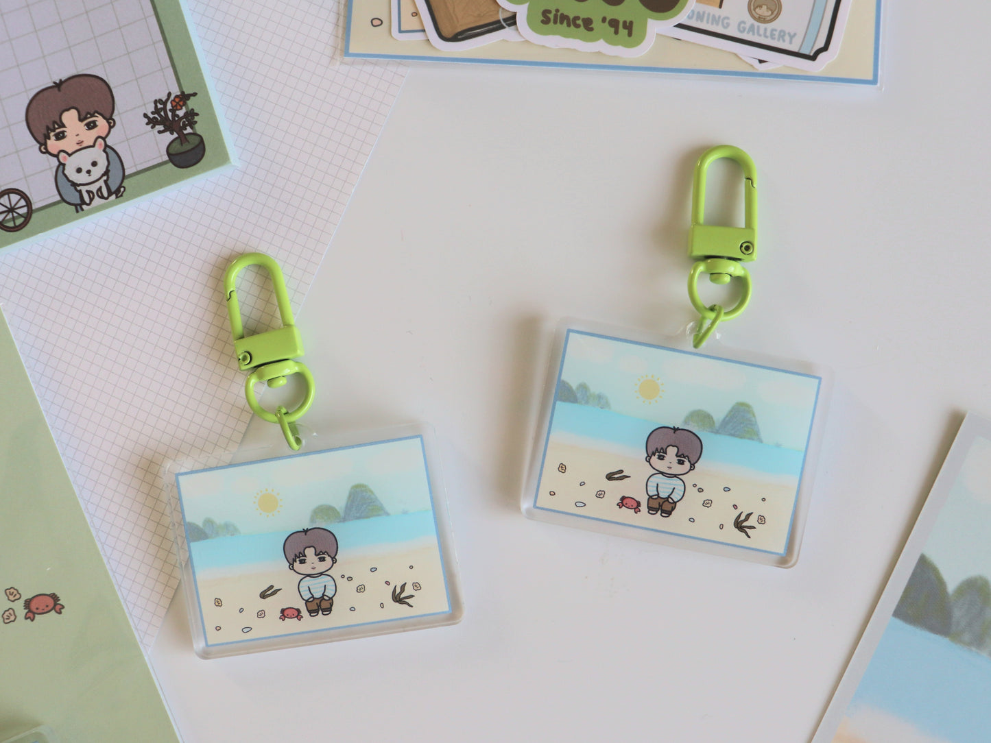 It's All About Namjoon - At the Beach Keychain - [It's All About Bangtan Collection]