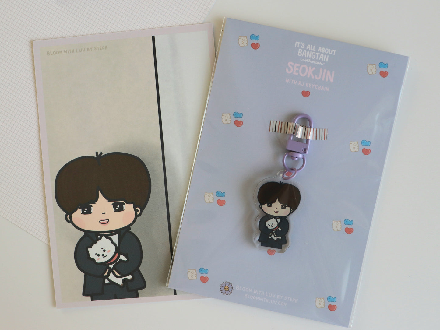 It's All About Seokjin - With RJ Keychain - [It's All About Bangtan Collection]