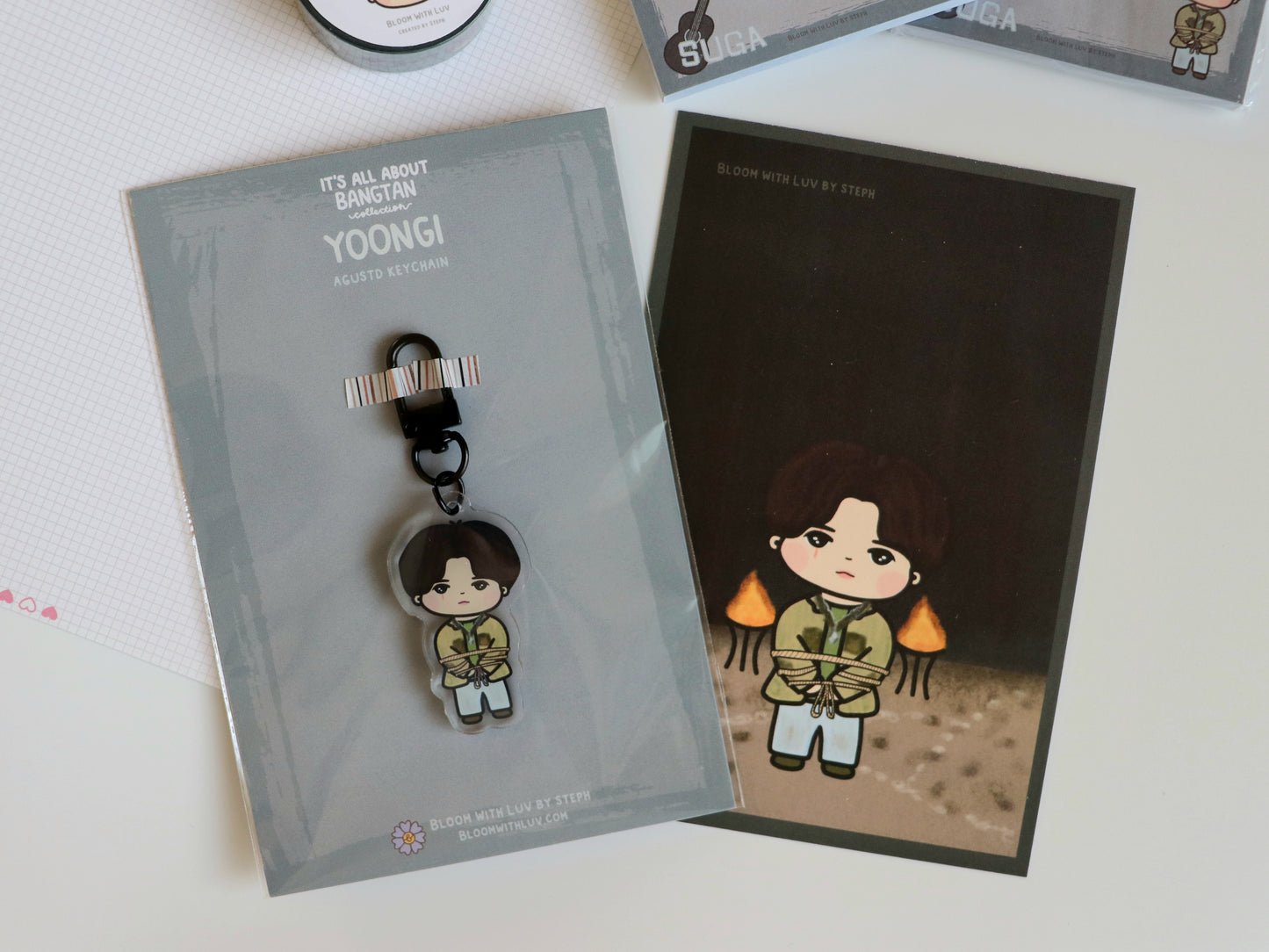 It's All About Yoongi - AGUST D Keychain - [It's All About Bangtan Collection]