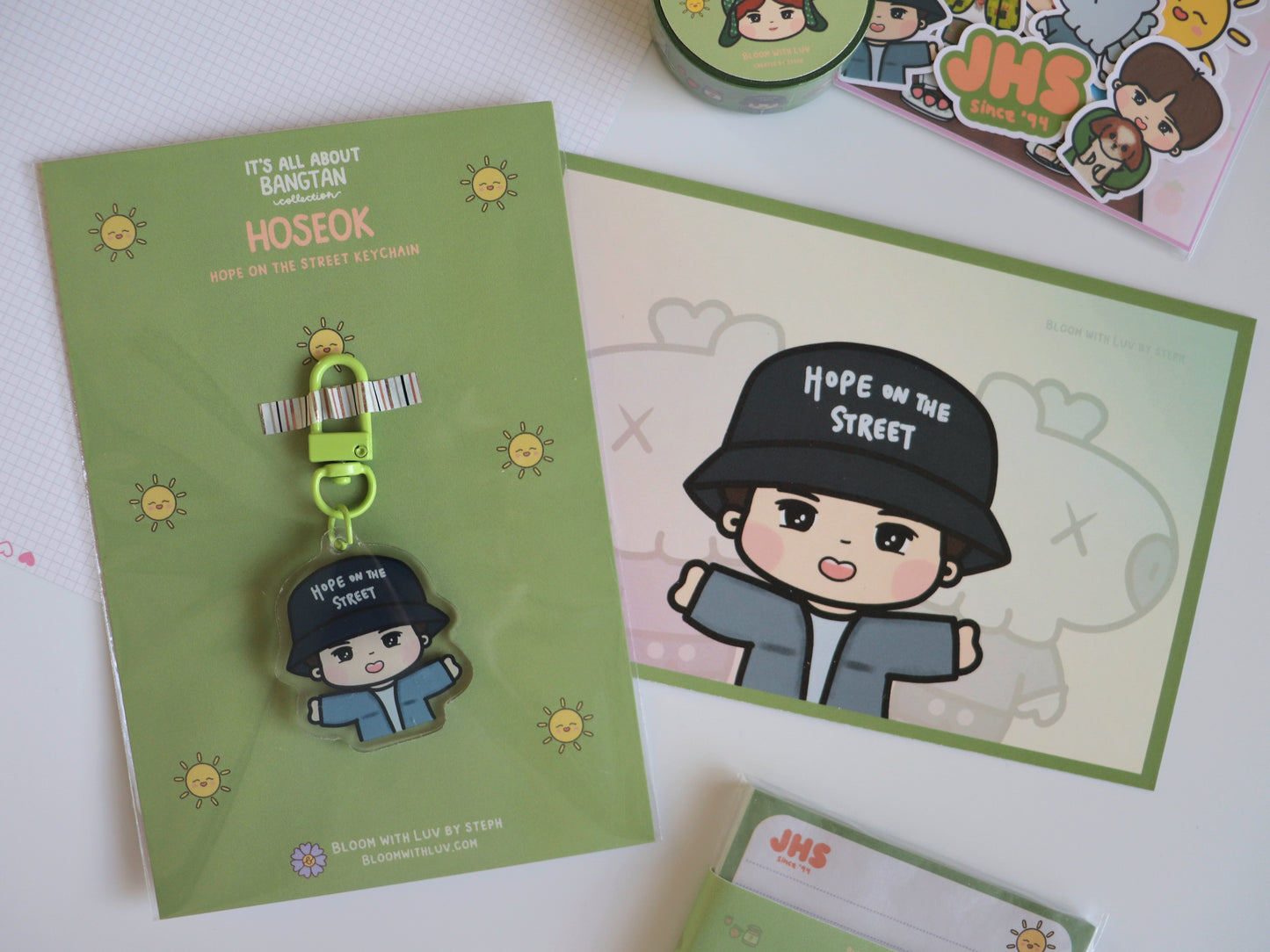 It's All About Hoseok - Hope on the Street Keychain - [It's All About Bangtan Collection]