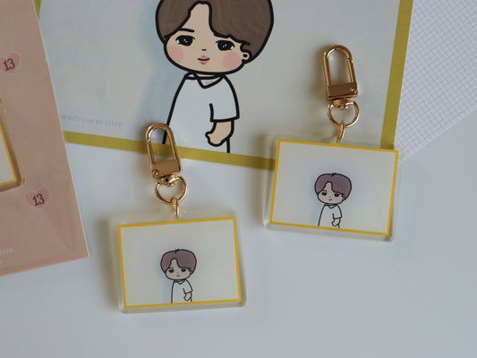 It's All About Jimin - Run BTS! Frame Keychain - [It's All About Bangtan Collection]