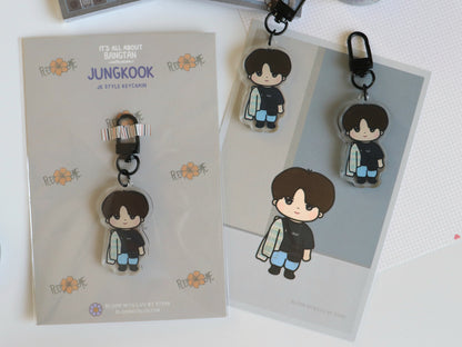It's All About Jungkook - JK Style Keychain - [It's All About Bangtan Collection]