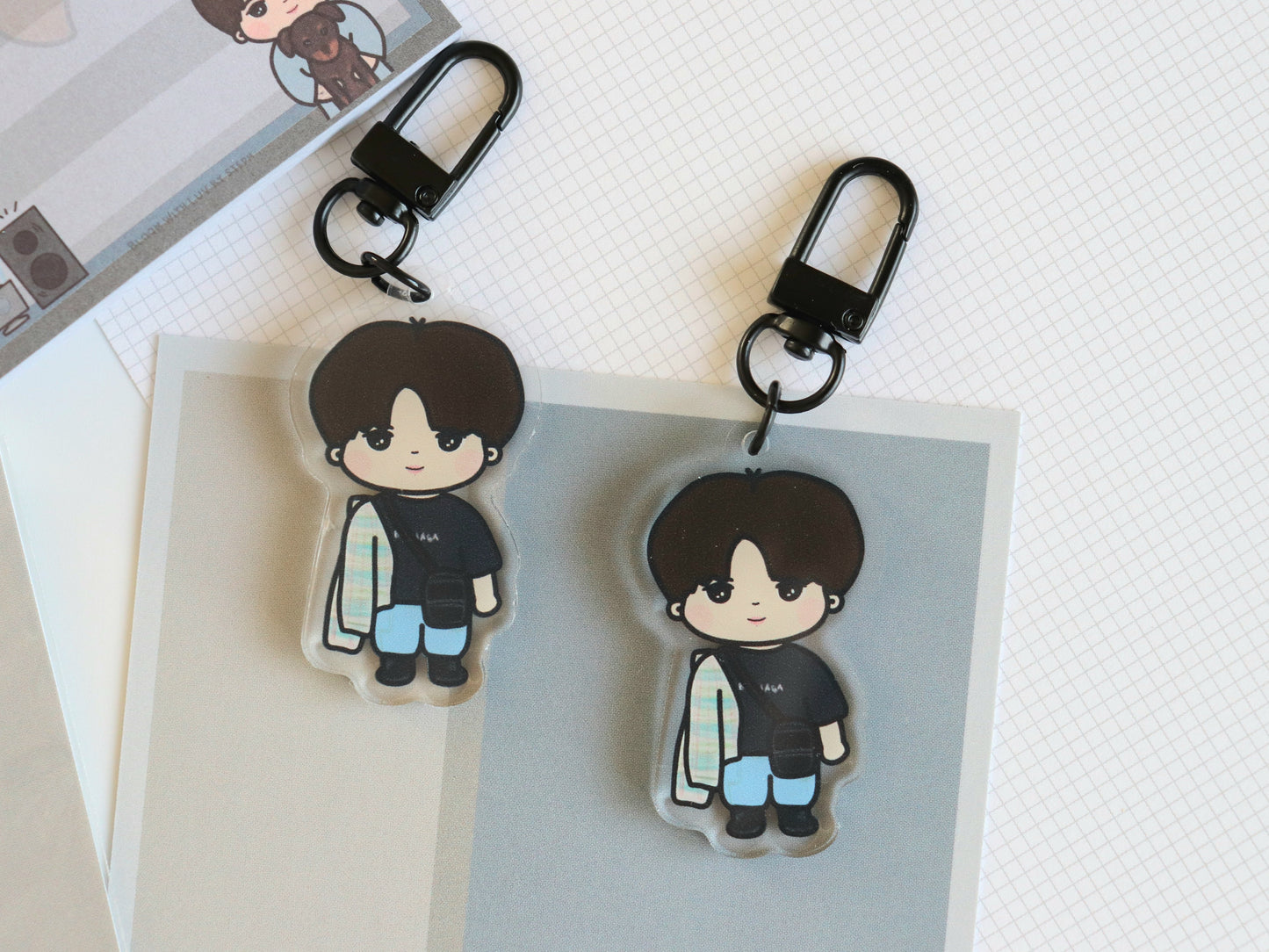 It's All About Jungkook - JK Style Keychain - [It's All About Bangtan Collection]