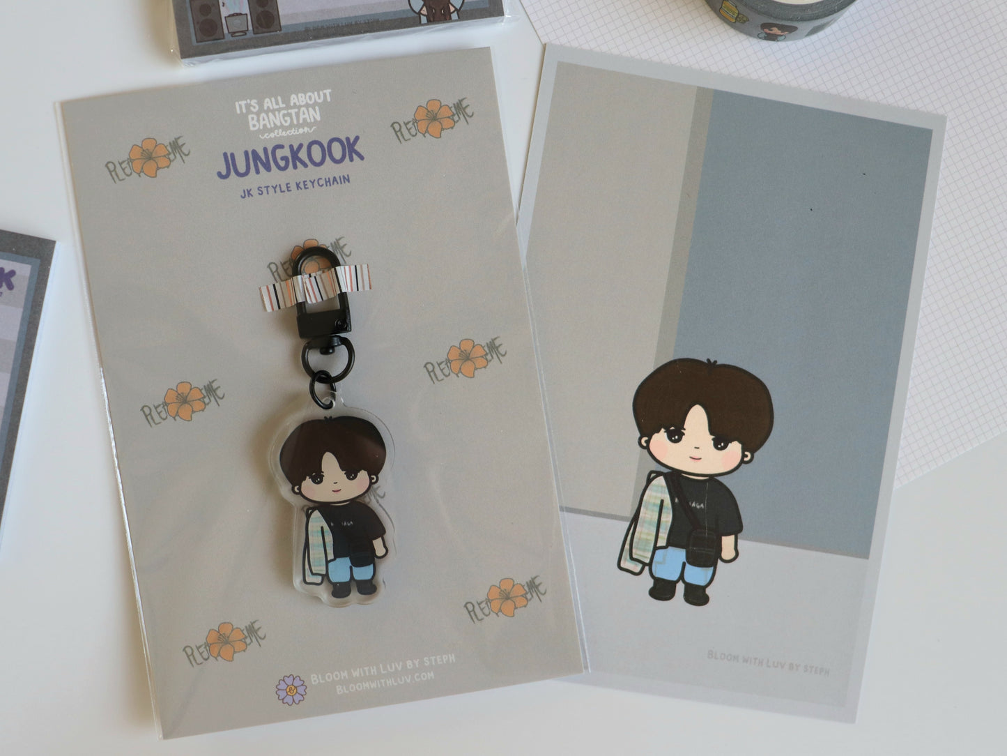 It's All About Jungkook - JK Style Keychain - [It's All About Bangtan Collection]