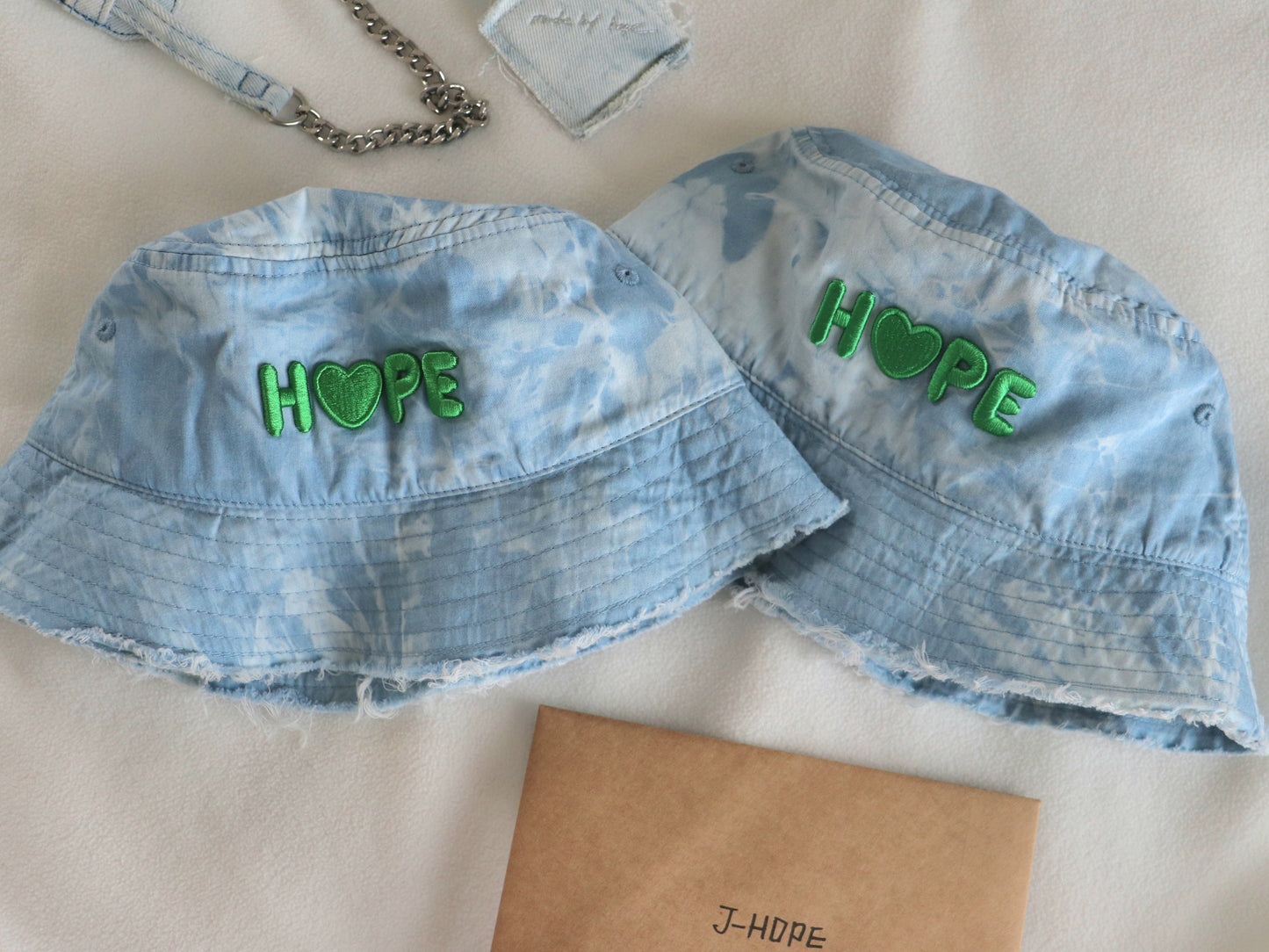 H♡PE Denim Bucket Hat