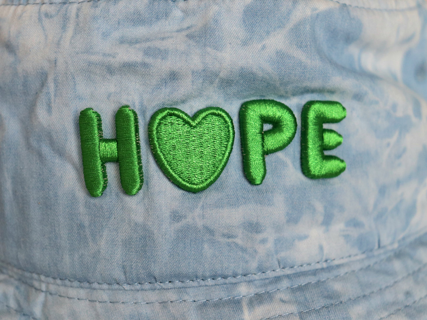 H♡PE Denim Bucket Hat