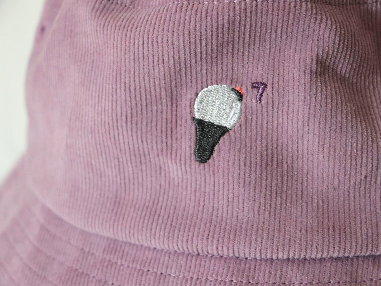 Borahae ARMY Purple Corduroy Bucket Hat