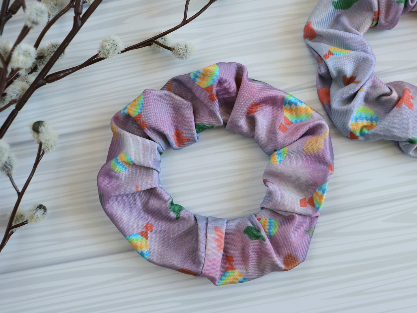 Autumn Leaves Scrunchie