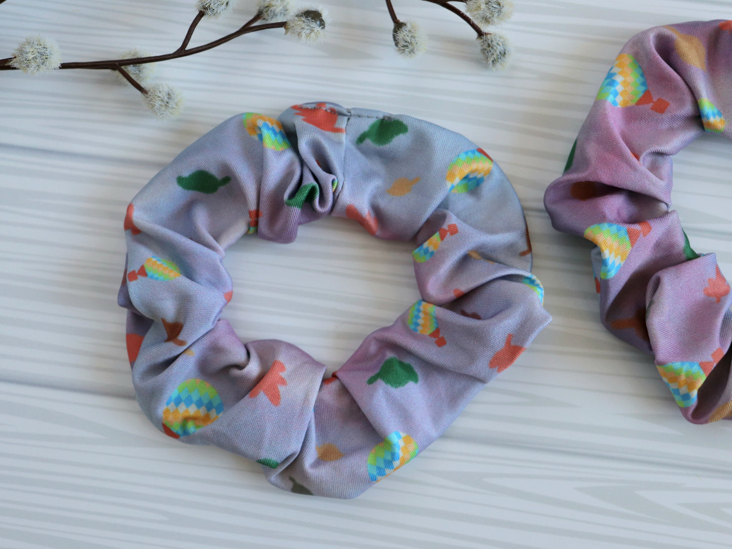 Autumn Leaves Scrunchie