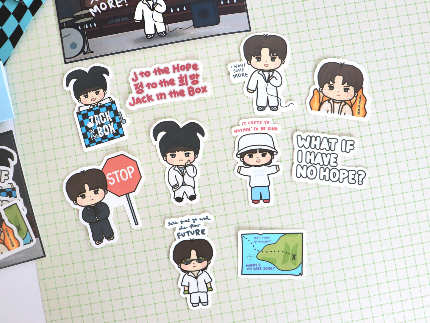 Jack in the Box J-HOPE Sticker Pack