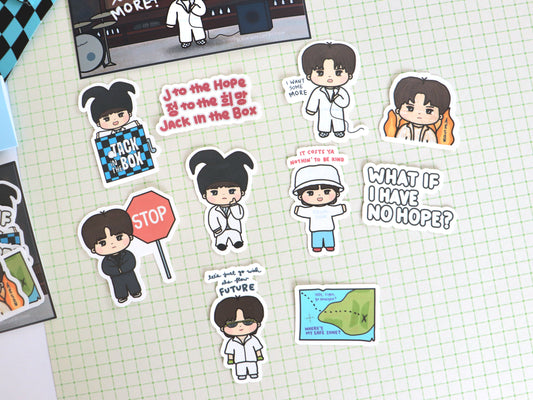 Jack in the Box J-HOPE Sticker Pack