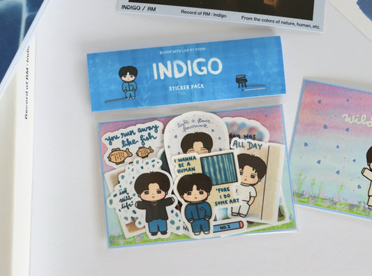 Indigo Namjoon Sticker Pack