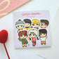 BTS Go Go Hearts Sticker Pack