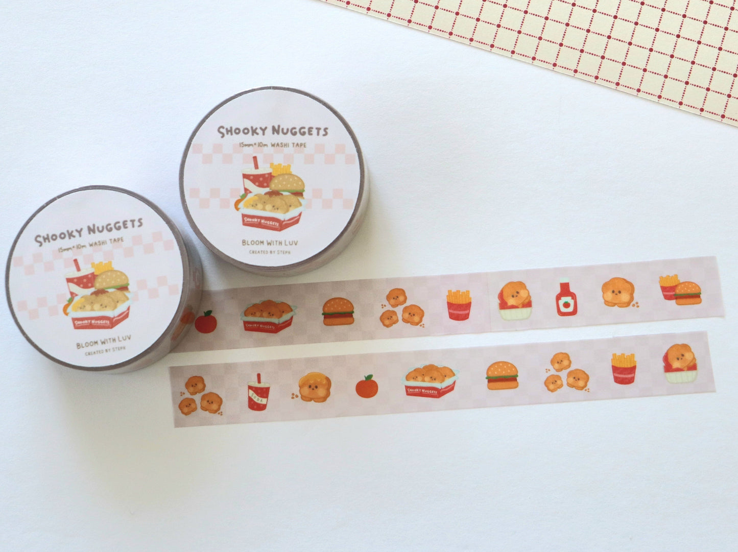 Shooky Nuggets Washi Tape