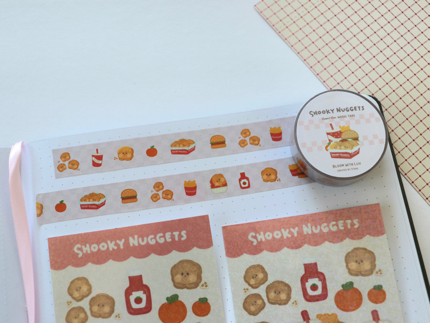 Shooky Nuggets Washi Tape