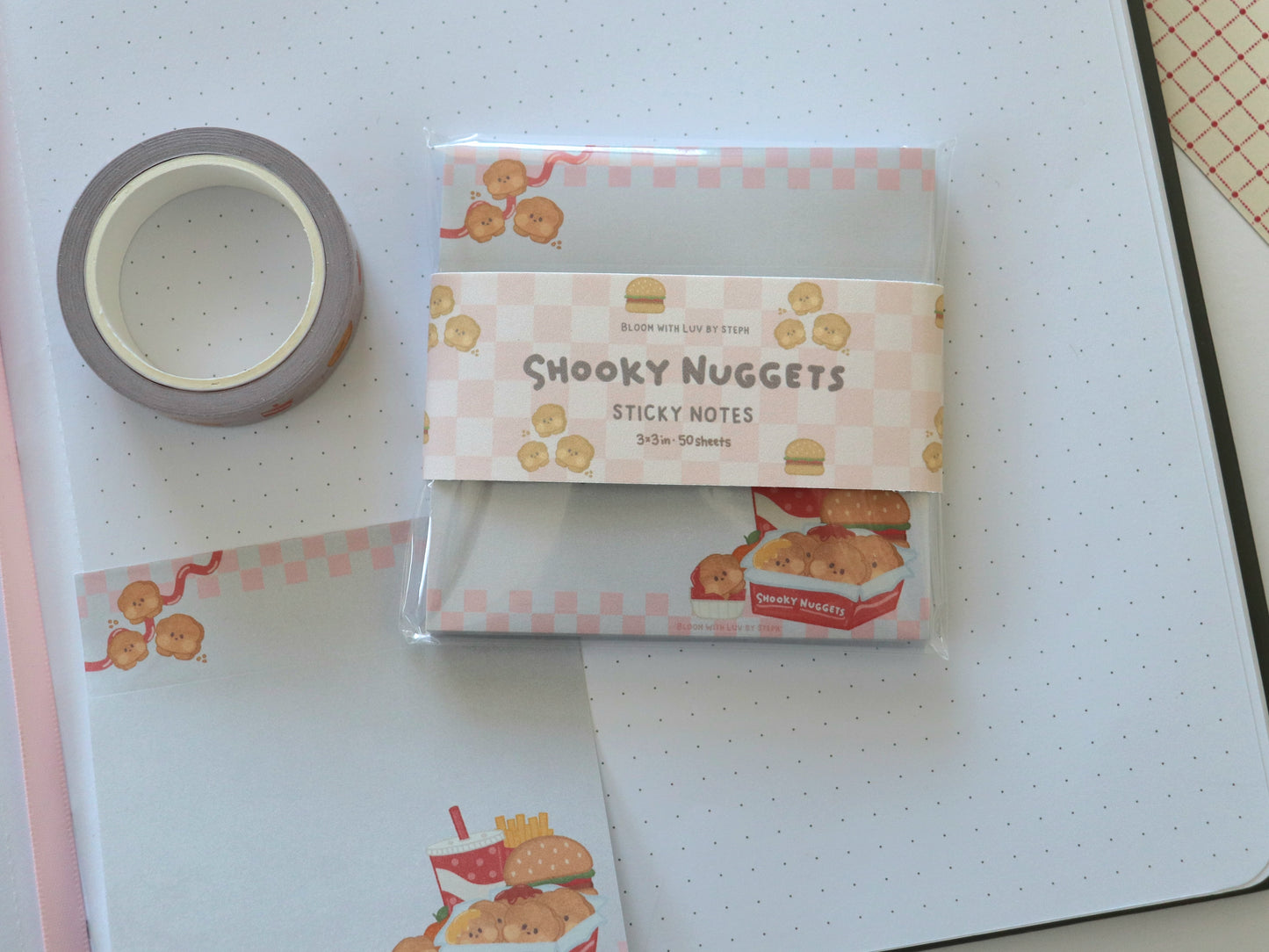 Shooky Nuggets Sticky Notes Pad