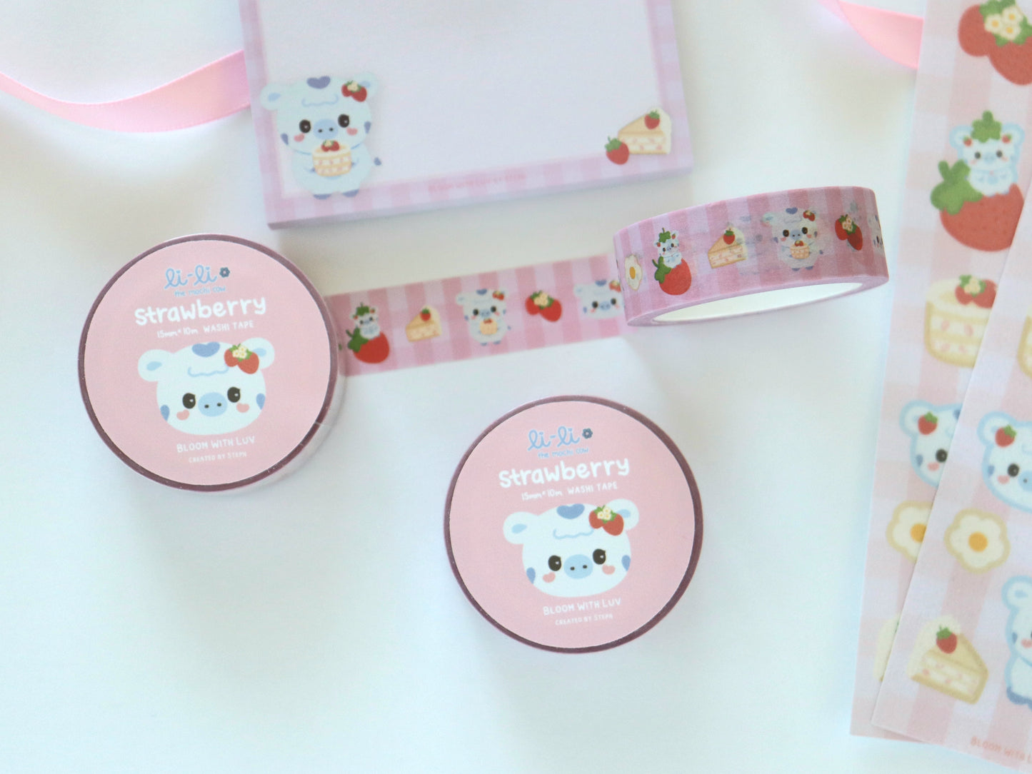 Li-Li Strawberry Washi Tape