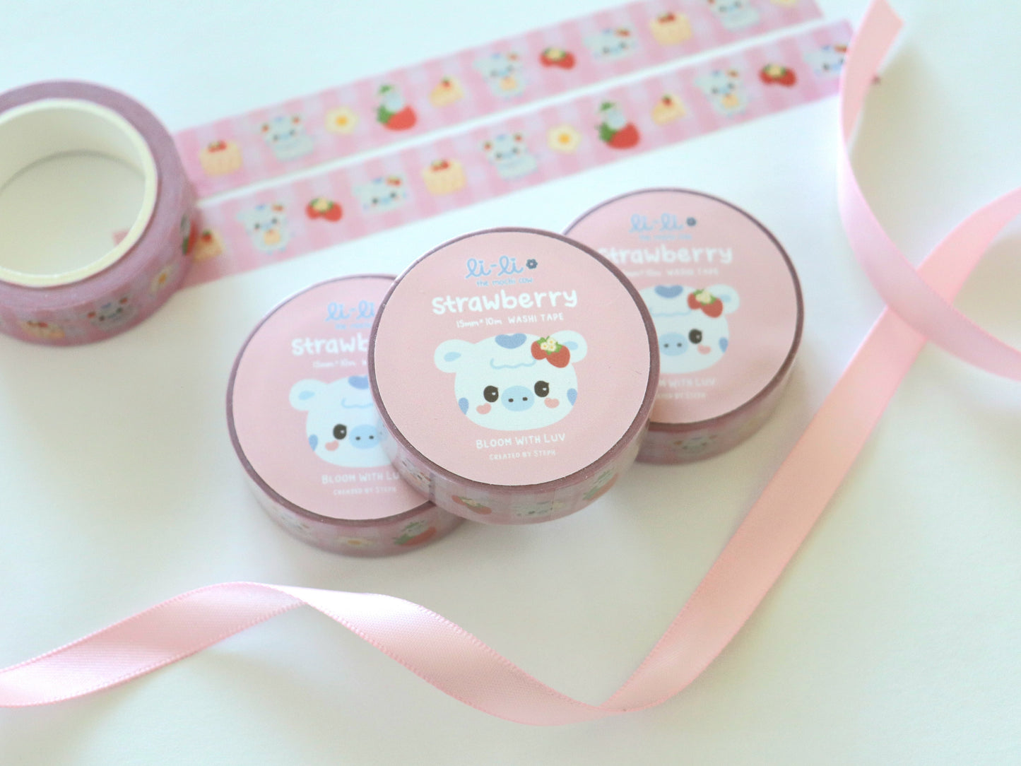 Li-Li Strawberry Washi Tape