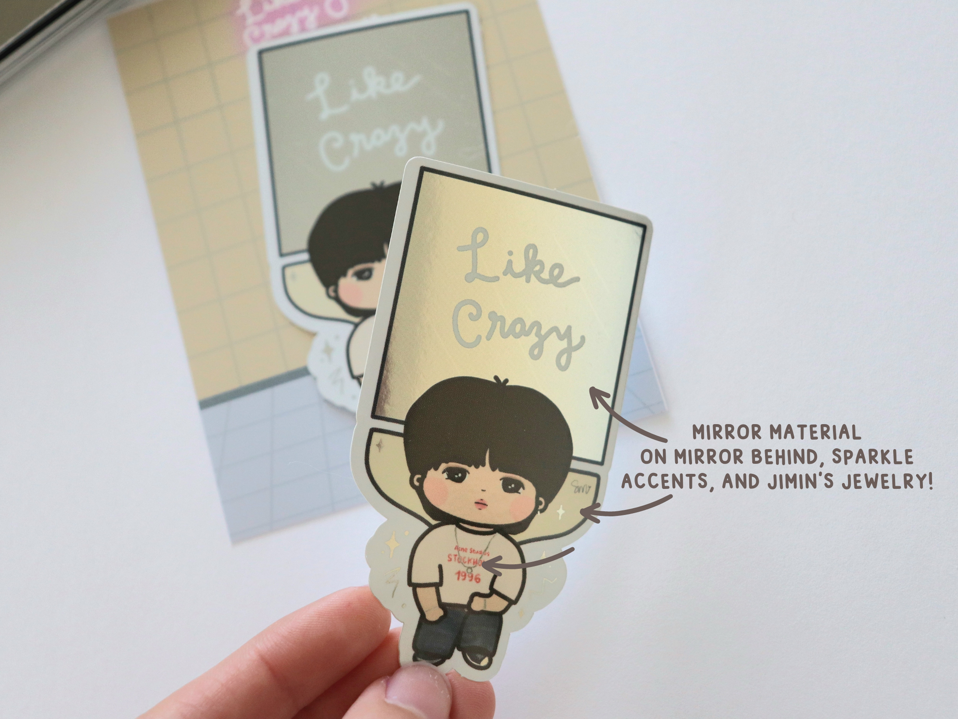 FACE Jimin Sticker Pack – Bloom With Luv
