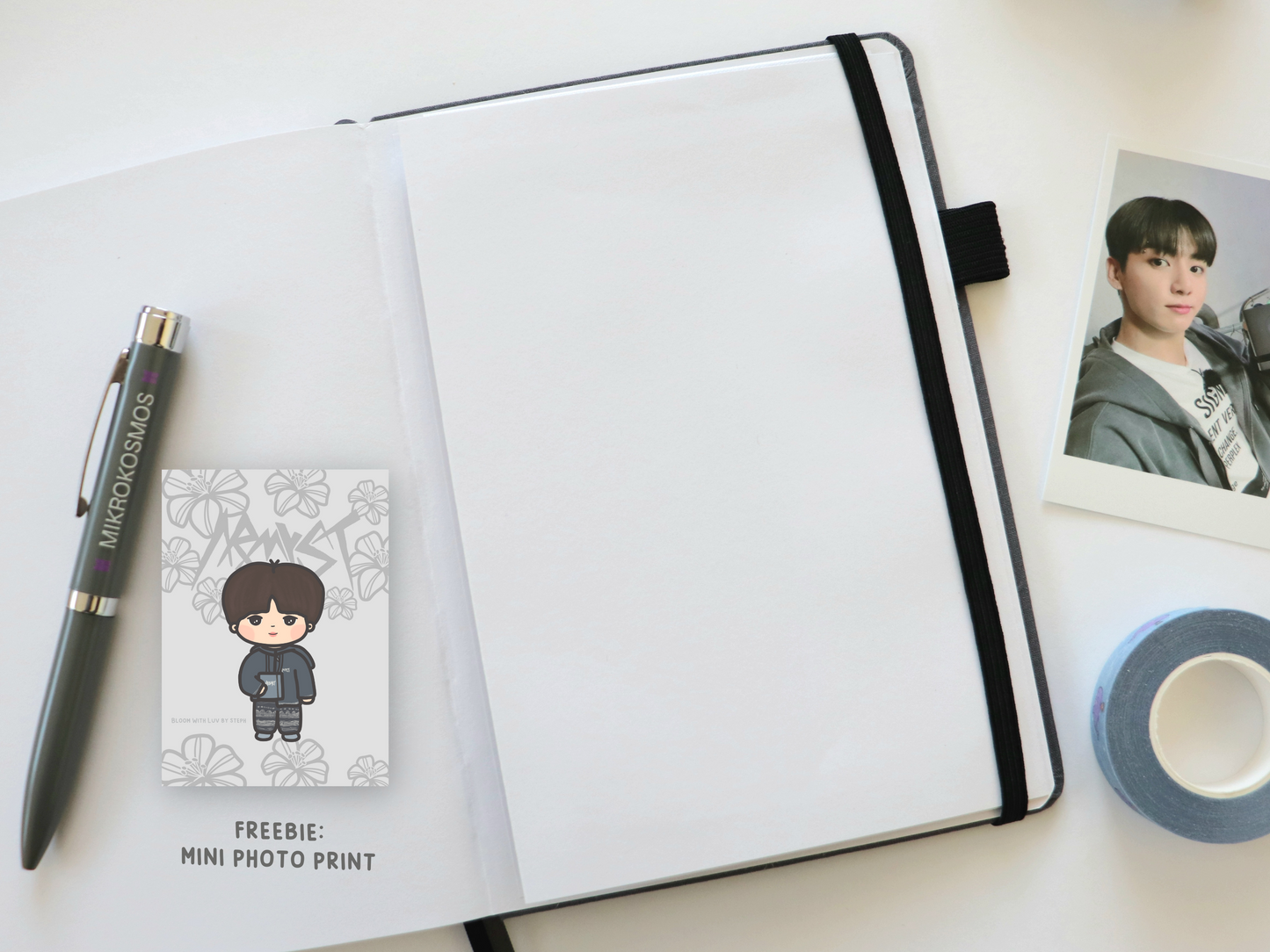 [PRE-ORDER] Jungkook ARMYST Journal and Mikrokosmos Pen Set | Est. Ship Date: June 2025 (read description)