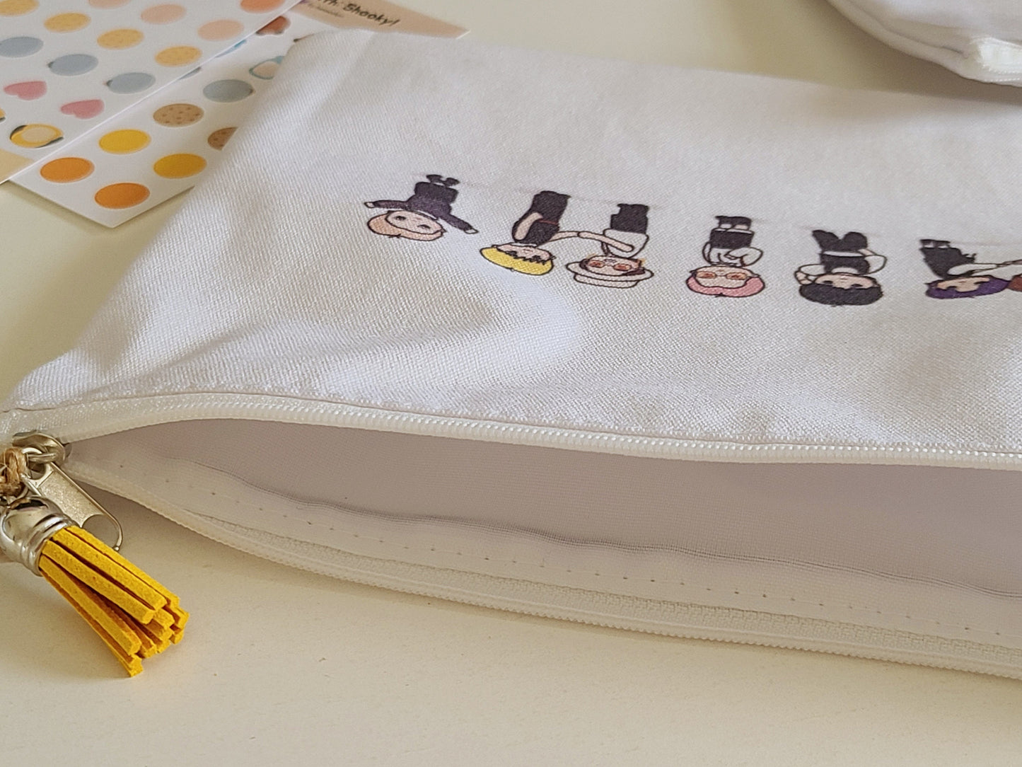 BTS ARMY Butter Canvas Zipper Pouch